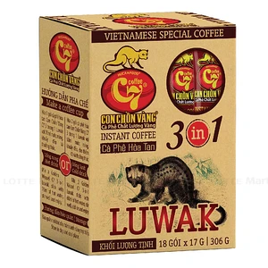 Luwak C7 3In1 황금 족제비 커피 (17G x 18포)