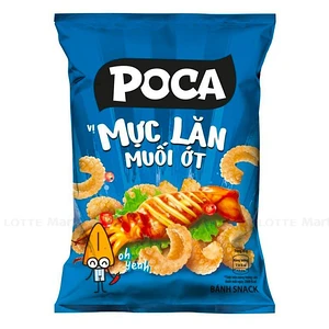 Poca 스낵 칠리소금 오징어맛 75G