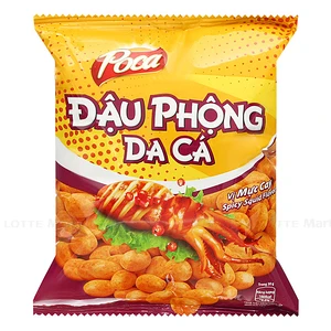 Poca 매운 오징어맛 땅콩 68G