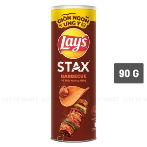 Lay's Stax BBQ 맛 포테이토 스낵 90G