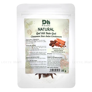 Dh Foods 자연스러운 계피 스타 아니스 카다멈 25G