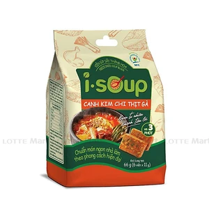 I-Soup NFC 인스턴트 동결 건조 닭고기김치국물 블럭 (11G x 6개)