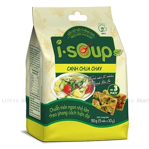 I-Soup NFC 인스턴트 동결 건조 채식 신 스프 블럭 (10G x 5개)