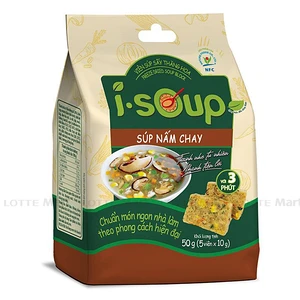 I-Soup NFC 인스턴트 동결 건조 채식 버섯 국물 블럭 (10G x 5개)