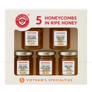 Honimore 벌집 꿀 선물 세트 550G