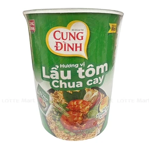 Cung Dinh 매콤새콤 새우 핫팟 컵라면 71G