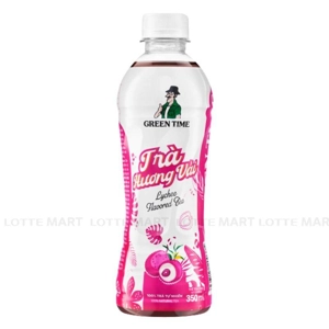 TRA GREEN TIME HUONG VAI 350ML 1