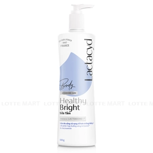Sữa Tắm Lactacyd Healthy Bright Hỗ Trợ Đều Màu Da 500g