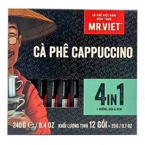 MR. VIET 4IN1 카푸치노 인스턴트 커피 (20G x 12개입)