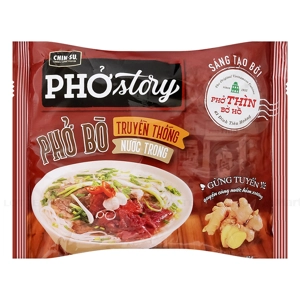 Chinsu 스토리 소고기 쌀국수 80G 1