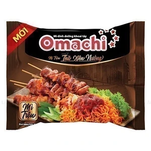 Mì Omachi Thịt Xiên Nướng Gói 82G