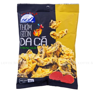Snack Da Cá Phi Long Vị Trứng Muối Gói 50G