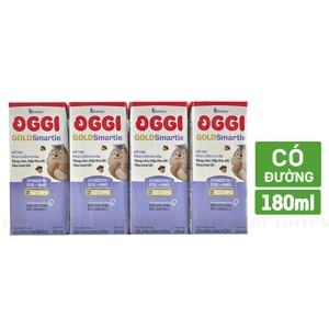 Oggi Gold Smartie 영양우유 180ml x 4개입