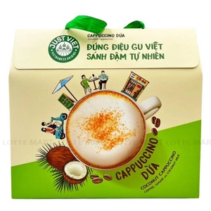 CAFE JUST VIET CAPPUCINO DUA 17G*30GOI