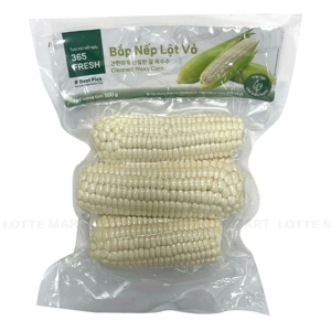 365 Fresh 껍질 벗긴 찹쌀 옥수수 500G 1
