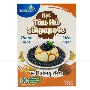 BENUSCream 싱가포르 두부 가루 흑설탕맛 100G