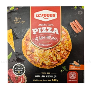 Pizza LC Foods Bò Bằm Phô Mai 140g