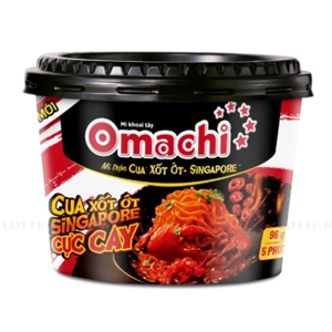 Omachi 싱가포르 칠리 크랩 소스 볶음면 96G