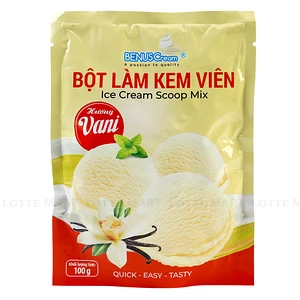 Benuscream 바닐라맛 아이스크림 파우더 100G