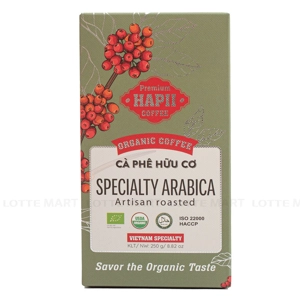 CAFE HUU CO RANG XAY HAPII SPECIALTY ARABICA 250G