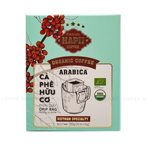 CAFE HUU CO PHIN GIAY HAPII ARABICA 100G
