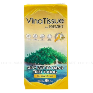 VinaTissue 벽걸이형 4겹 뽑아쓰는 티슈 320매