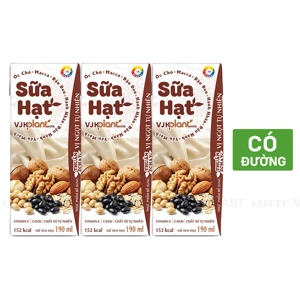 VJKPlantMilk 식물성 음료 190ml 3팩