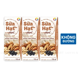 VJKPlantMilk 무가당 식물성 음료 190ml 3팩