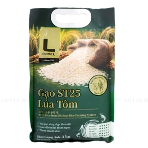 Prime L ST25 새우-벼 순환농법 쌀 3kg