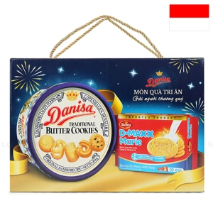 Danisa 버터 쿠키 454G & Roma D-Maxx Marie 비스킷 220G 선물세트