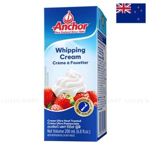Anchor 휘핑크림 200ml
