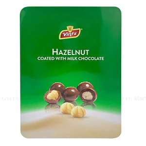 Vintz 아몬드체스트넛 밀크초콜릿 틴박스 160G