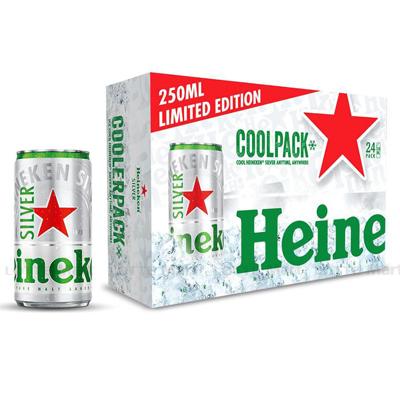Thùng 24 Lon Bia Heineken Silver 250ml/Lon,giá chỉ 357.600 ₫ - Mua ngay tại LOTTE Mart!