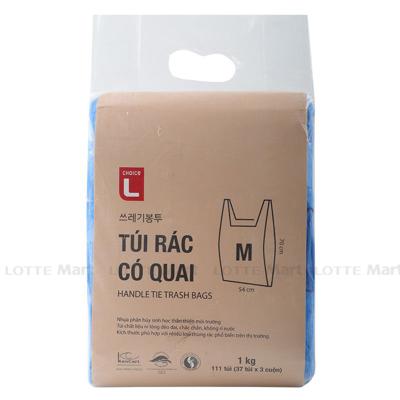 Túi Rác Màu Có Quai Choice L 54x70cm 1kg (Giao Màu Ngẫu Nhiên)