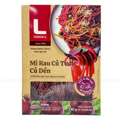Mi Rau Localitate Mì Rau Củ Tươi Củ Dền Choice L Hộp 240G