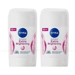 Combo 2 Chai Sáp Ngăn Mùi Nivea Trắng Mịn Mờ Vết Thâm 50ml